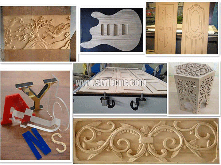 wood cnc router sample