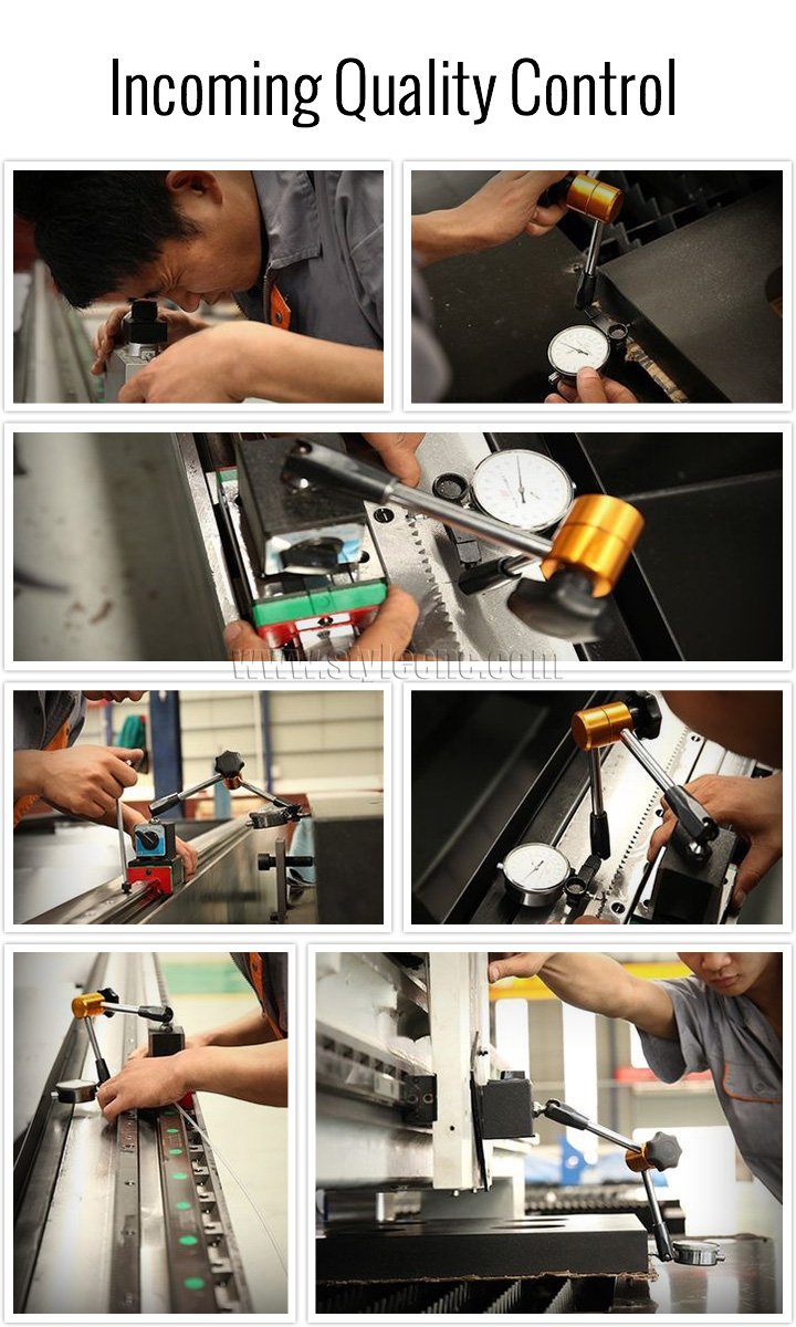 Incoming Quality Control for fiber laser cutting machine Incoming Quality Control for fiber laser cutting machine