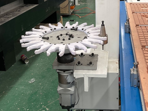 Automatic Carousel Tool Changer CNC Router Machining Center
