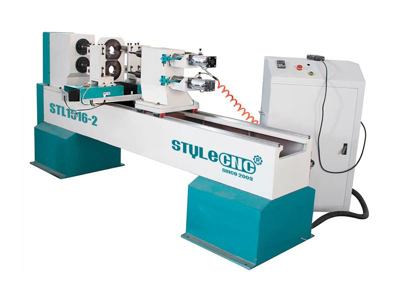 Double Axis Automatic CNC Wood Lathe for baseball bats