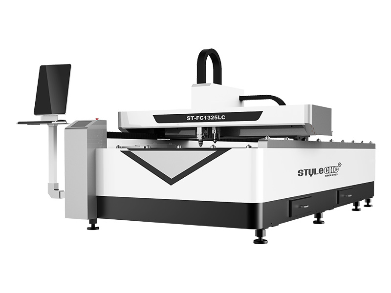 Flatbed Laser Metal Cutting Machine Combined with Non-metal Cutting