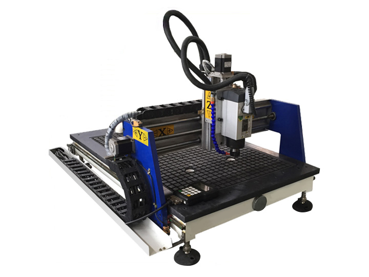 The Fifth Picture of Entry Level Desktop CNC Router with 4th Axis Rotary Table