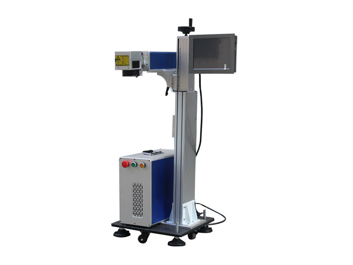 On-The-Fly Industrial Fiber Laser Marker for Assembly Line