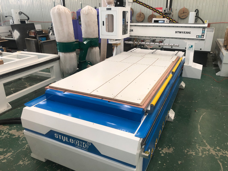 The Third Picture of 5x10 CNC Router Machine with Linear Tool Changer for Sale