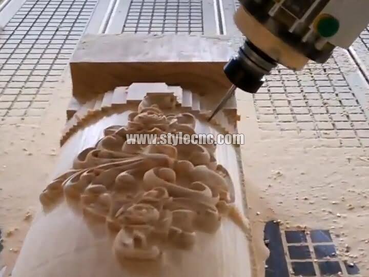 4 Axis ATC CNC Router with Automated Tool Changer