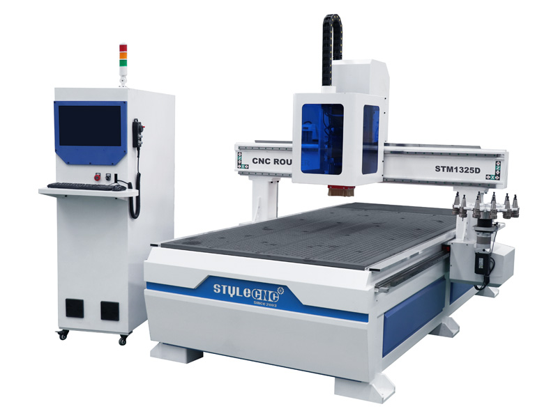 Custom Woodworking CNC Machine with Carousel ATC System Custom Woodworking CNC Machine with Carousel ATC System