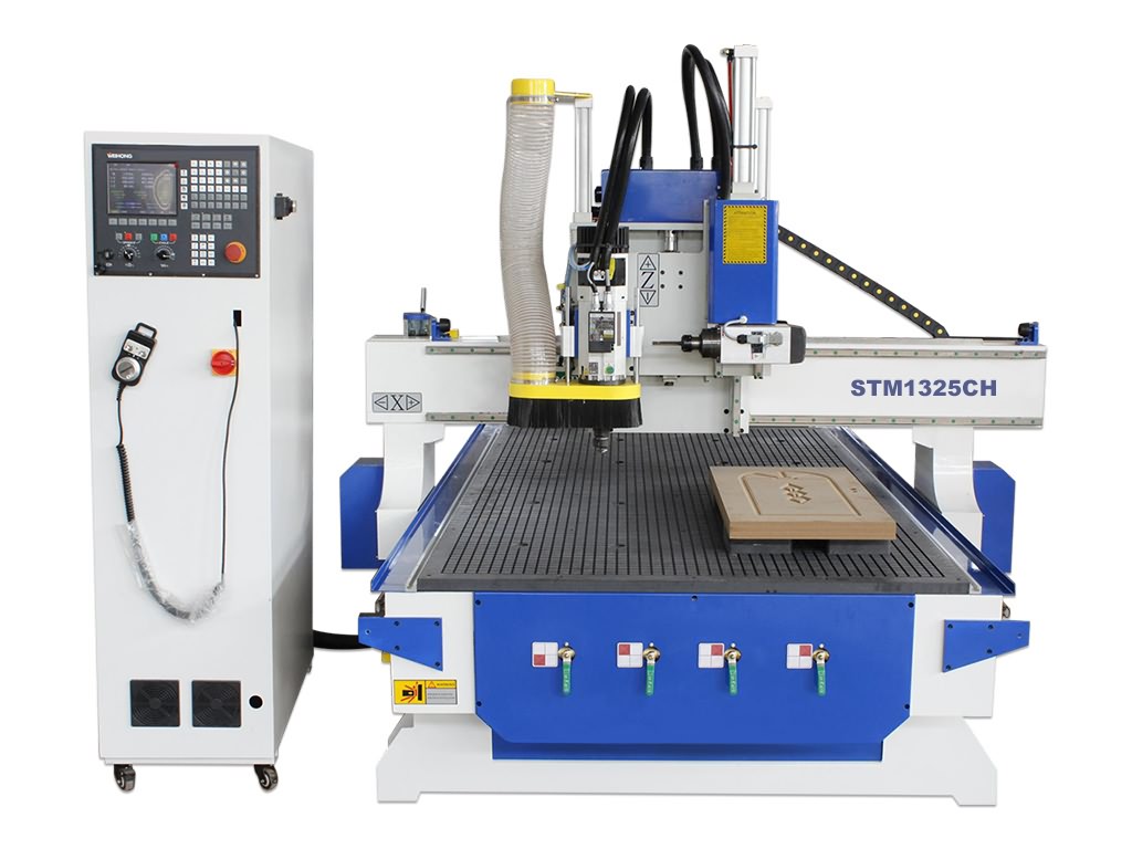 The First Picture of Linear ATC CNC Wood Router with SYNTEC Control System