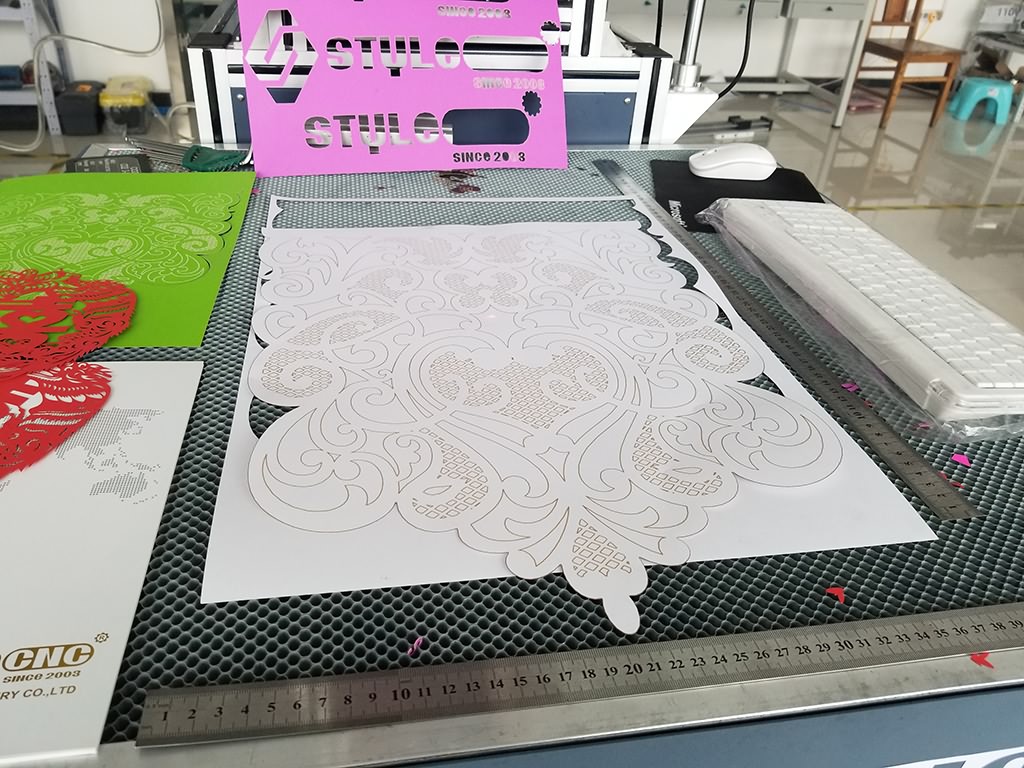 CO2 Laser Cut 3D Paper Crafts