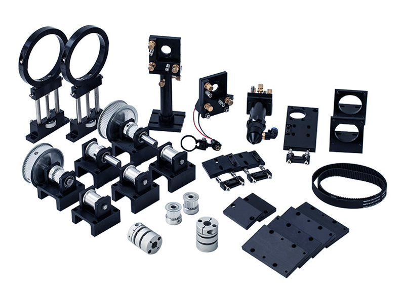 Full Set Laser Parts to Assemble CO2 Laser Engraving Cutting Machine Full Set Laser Parts to Assemble CO2 Laser Engraving Cutting Machine