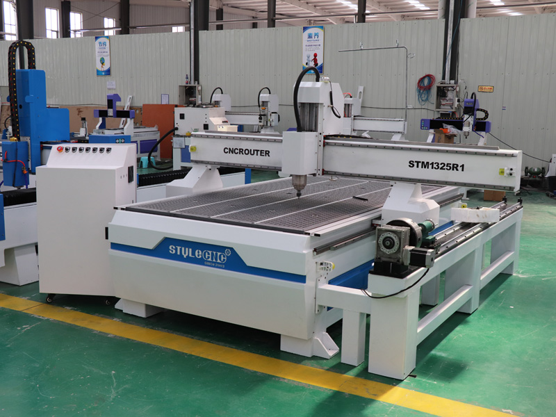 The Second Picture of 2022 Best CNC Router Lathe Machine with 4th Rotary Axis