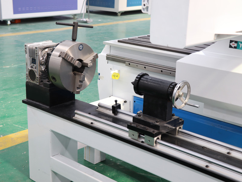 The Fourth Picture of 2022 Best CNC Router Lathe Machine with 4th Rotary Axis
