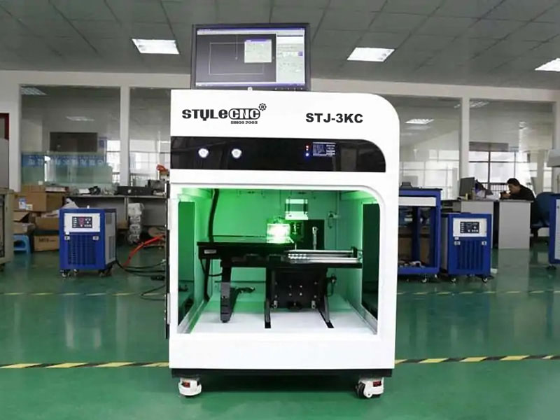 3D laser crystal engraving machine