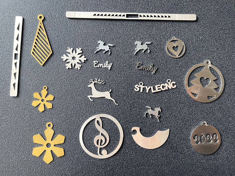 Laser Cut Silver, Gold, Copper Jewelry Projects