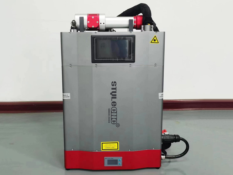 100W Backpack Laser Rust Remover machine Laser Cleaning Machine without  Battery