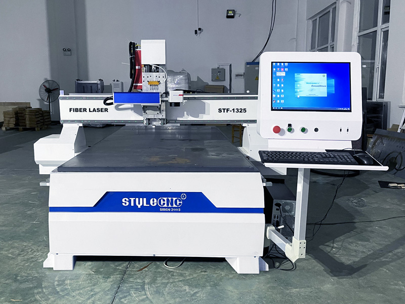 全尺寸 4x8 用于制作 LED 鏡子的光纖激光雕刻機(jī)