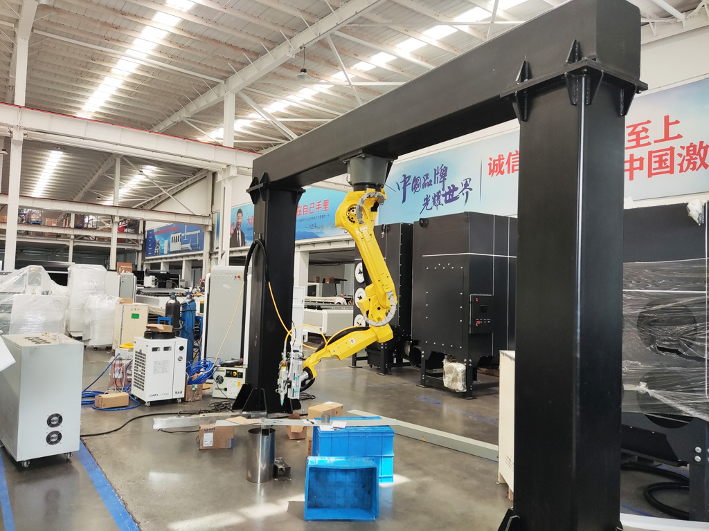 Industrial 3D Robotic Fiber Laser Cutting Machine for Metal