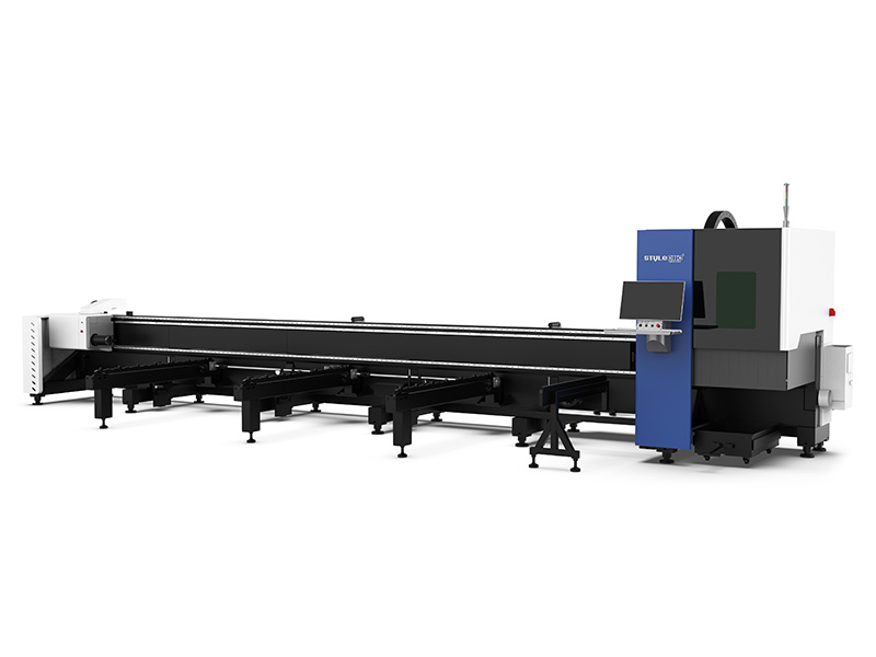 CNC Metal Pipe Laser Cutter with Automatic Feeding System