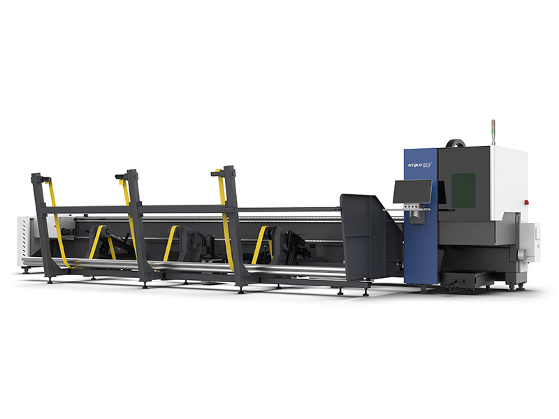 CNC Metal Pipe Laser Cutter with Automatic Feeding System