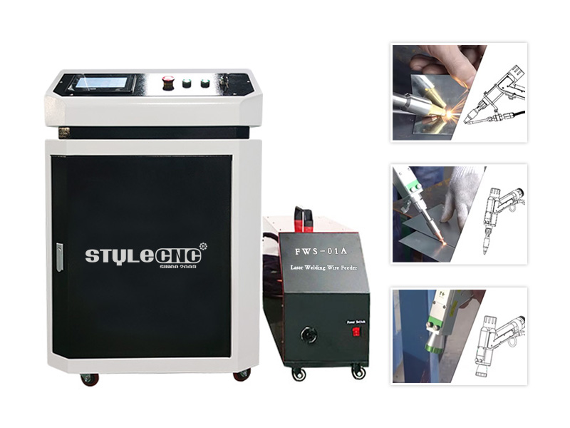 Soudeur Laser Portable 3 En 1 - Soudure, Découpe, Dérouillage - Pour Tous Métaux - Avec Fil à Souder