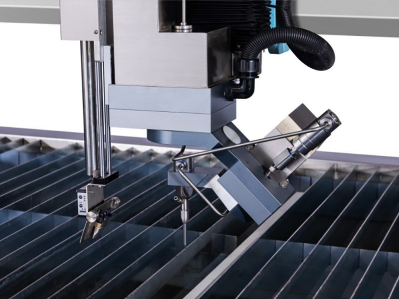 Five-Axis Water Jet Cutting Head