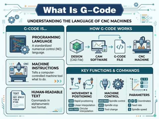 What is G-code for CNC Programming and Machining?