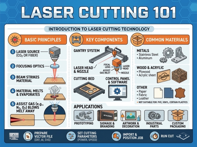 Laser Cutting 101: Everything You Need to Know