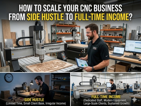 Scale Your CNC Side Hustle to Full-Time Income: Proven Guide