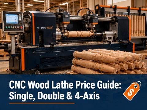 Amaxabiso e-CNC Wood Lathe: Inye, Iphindwe kabini kunye ne-4-Axis | STYLECNC Amaxabiso e-CNC Wood Lathe: Inye, Iphindwe kabini kunye ne-4-Axis | STYLECNC