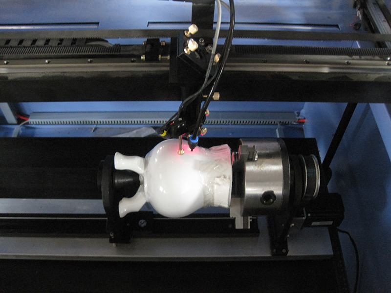 Ceramic Tile Laser Engraver STJ9060 with 80W CO2 Laser Tube
