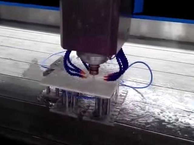 Stone ATC CNC Router for Countertop Cutting, Edge Polishing