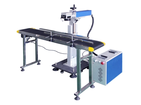 Online Flying Fiber Laser Marking System for Parts & Tools Online Flying Fiber Laser Marking System for Parts & Tools