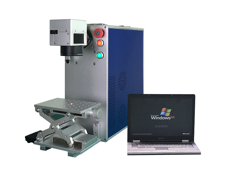 Portable fiber laser engraving machine for knives Portable fiber laser engraving machine for knives
