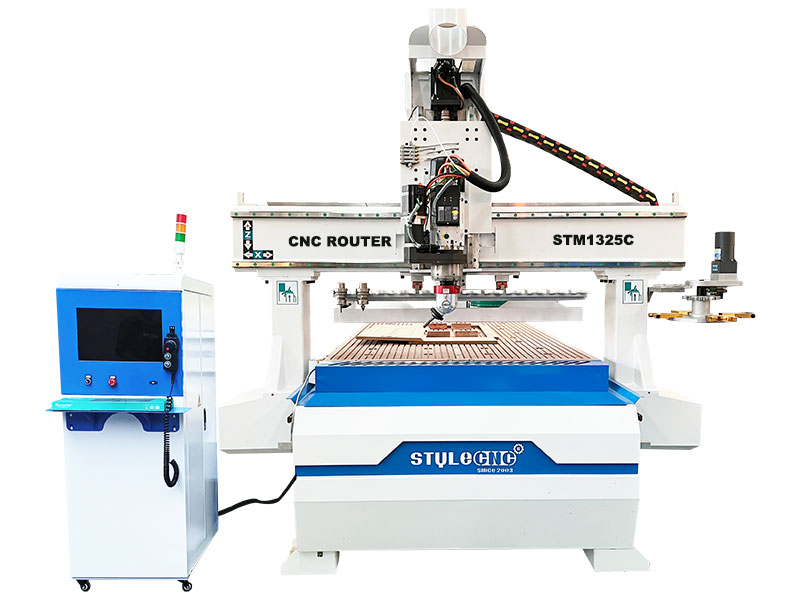 Affordable Linear ATC CNC Router Kit with Automatic Tool Changer