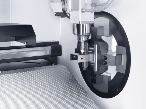 Rectangular Tube Laser Cutting Machine 1000W