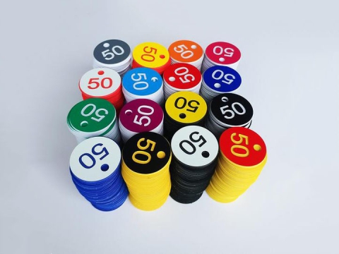 CO2 Laser Cutting Machine for Double Color Plate Samples