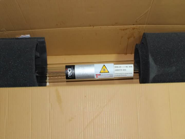 Package for China RECI 10000 hours co2 laser tube Package for China RECI 10000 hours co2 laser tube