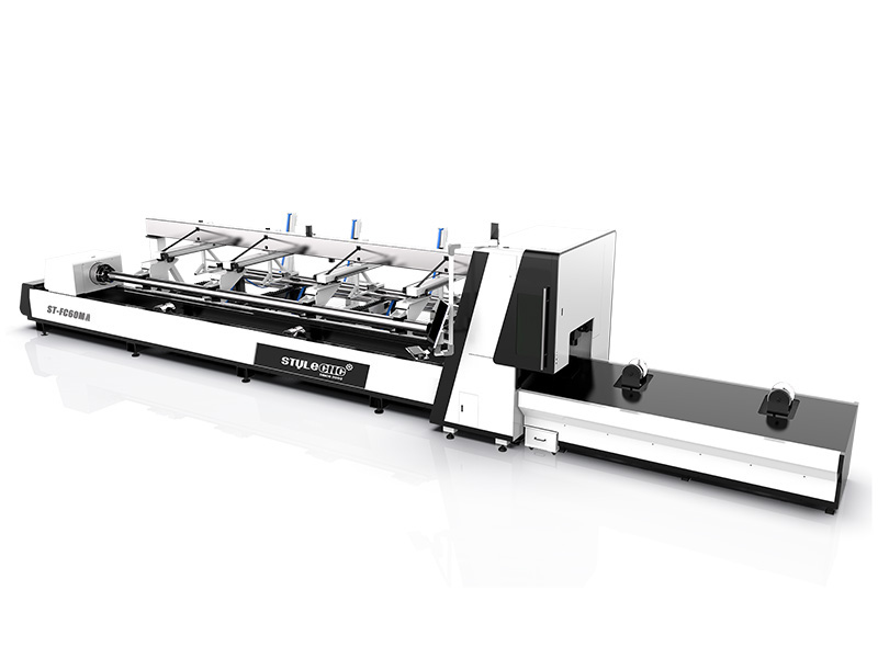 CNC Metal Pipe Laser Cutter with Automatic Feeding System