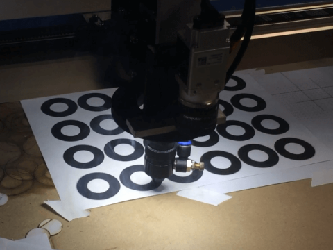CNC Laser Cutting Machine with CCD Camera