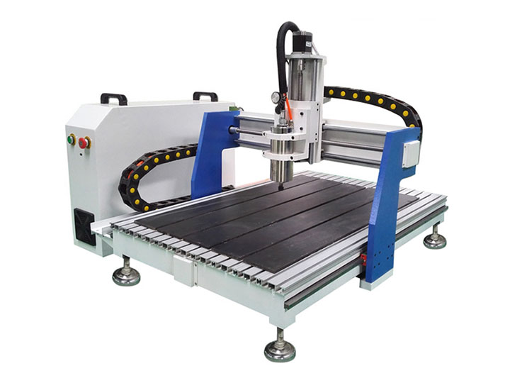 Mini Desktop 4 Axis Cnc Router wood Engraver Machine 6090 For