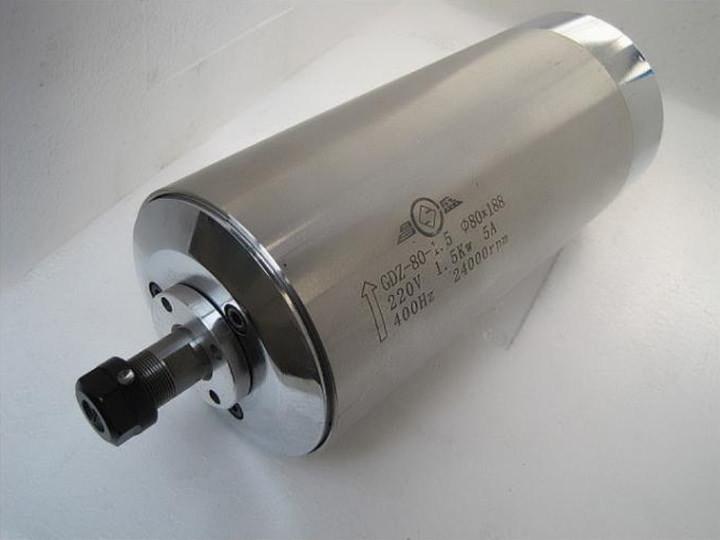 How to remove rust from CNC wood router spindle motor