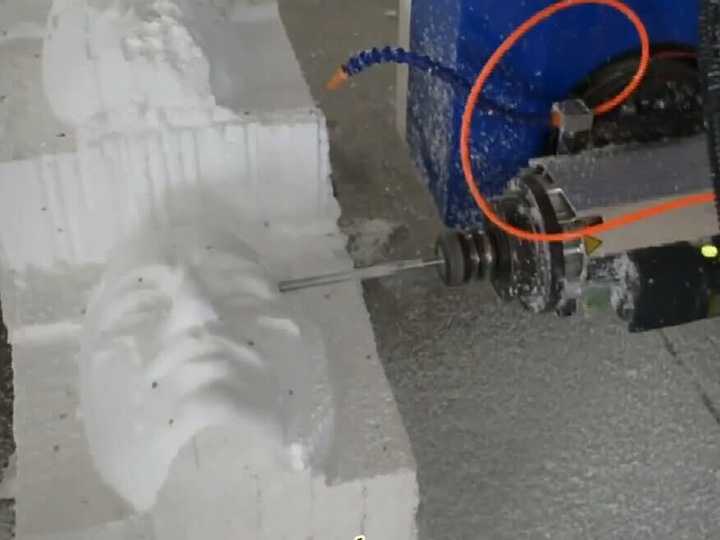 Large Format 5 Axis CNC Router for Foam Milling