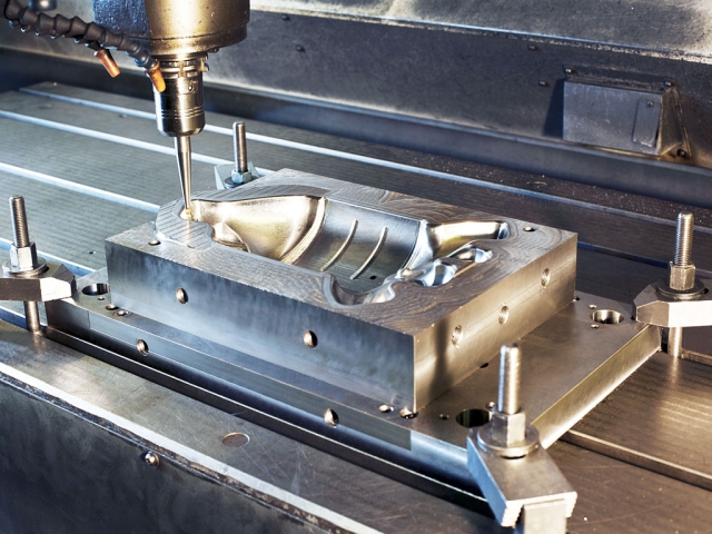 Aluminum Molds CNC Milling Machine Samples