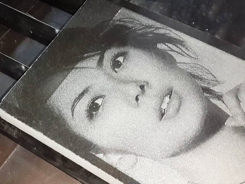 Stone Laser Engraving Machine Projects