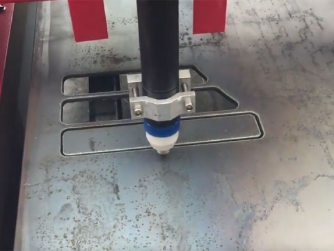 4x8 CNC Plasma Table Cutting 10mm Carbon Steel 4x8 CNC Plasma Table Cutting 10mm Carbon Steel