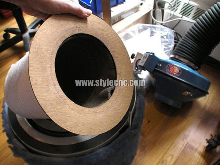 wrapped pad pre-filter wrapped pad pre-filter