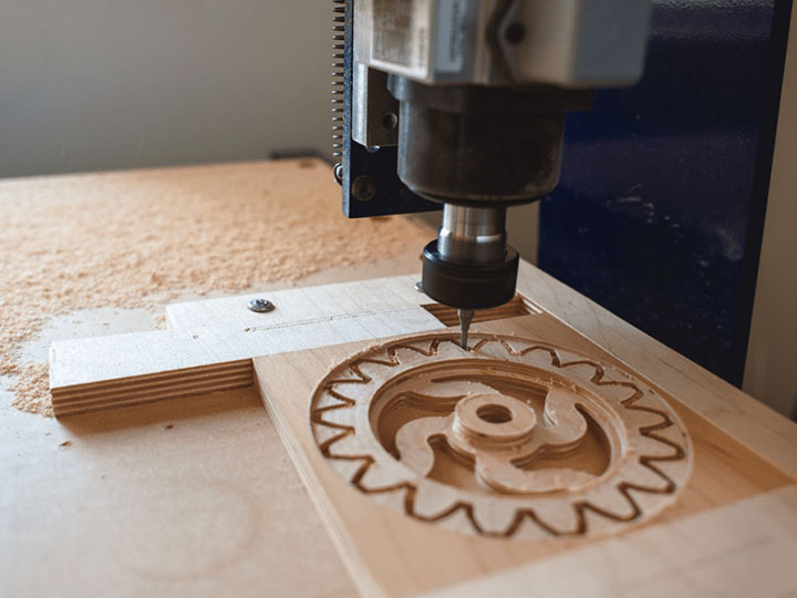 CNC router machine cutting quality and accuracy