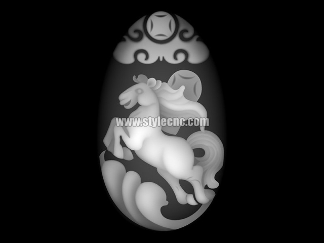 CNC Router Grayscale Images with Chinese Zodiac