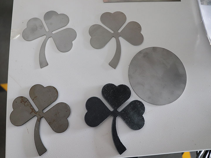 Flatbed laser metal cutting machine cut stainless steel