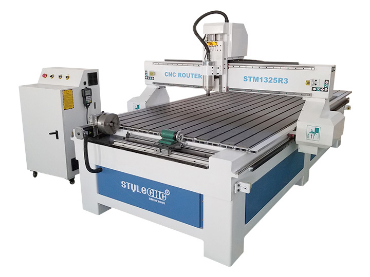 1325 CNC Router with 4 axis rotary