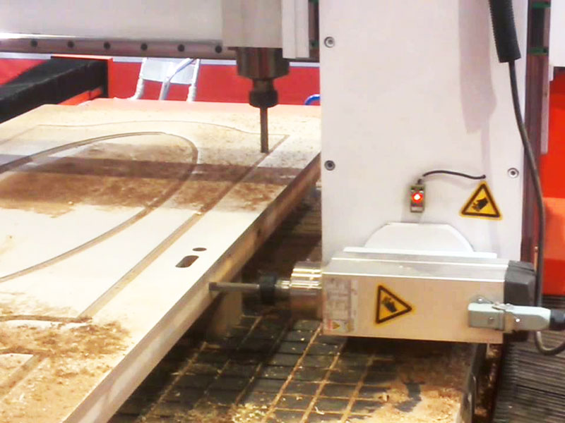 wood door projects by CNC router